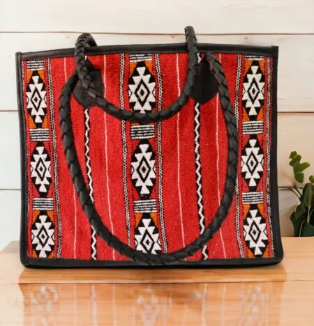 Bohemian Business - Women’s Large Woven Work Bag