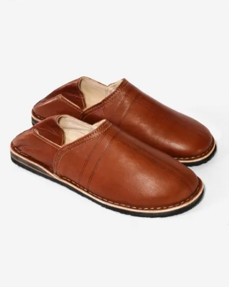 leather slippers 003